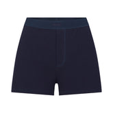 COTTON RIB LOOSE BOXER | NAVY