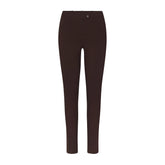 THE ESSENTIAL COLLECTION ZIP FRONT LEGGING | ESPRESSO