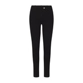 THE ESSENTIAL COLLECTION ZIP FRONT LEGGING | OBSIDIAN