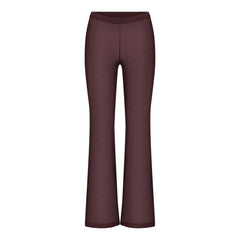 SLINKY KNIT LOW RISE PANT | CURRANT