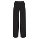 LOGO POINTELLE STRAIGHT LEG PANT | SOOT