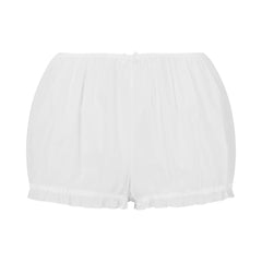 VOILE SLEEP BLOOMER SHORT | SNOW