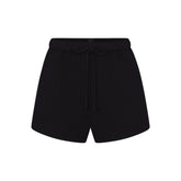 COTTON FLEECE SHORT | ONYX