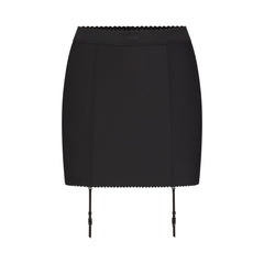SKIMS BODY MINI GARTER SKIRT | ONYX