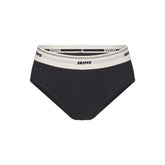 SKIMS COTTON RIB MENS BRIEF | ONYX