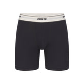 SKIMS COTTON RIB MENS 5" BOXER BRIEF | ONYX