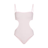 COTTON RIB CUT OUT BODYSUIT | CHERRY BLOSSOM