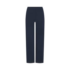 HEAVYWEIGHT CREPE STRAIGHT LEG PANT | NAVY