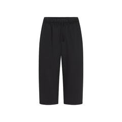 FLEECE LOUNGE MENS RELAXED LONG SHORT | WASHED ONYX