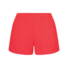 COTTON FLEECE CLASSIC SHORT | WASHED RED