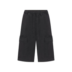 WOVEN MENS RELAXED CARGO SHORT | ONYX