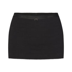 LOGO POINTELLE MICRO SKORT | SOOT