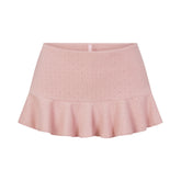 HEAVY POINTELLE MINI SKORT | MORGANITE