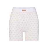 COTTON RIB BOXER | OCHRE HORSESHOE PRINT