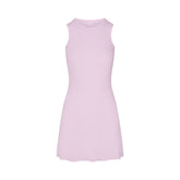 COTTON RIB TANK DRESS | SUGAR PLUM