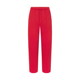FLEECE LOUNGE MENS CLASSIC STRAIGHT LEG PANT | WASHED RED