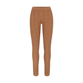 SWEATER KNITS CABLEKNIT LEGGING | DARK HONEY
