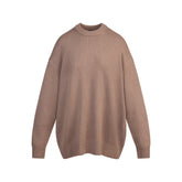 CASHMERE OVERSIZED SWEATER | UMBER