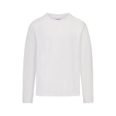 HEAVYWEIGHT COTTON MENS RELAXED LONG SLEEVE T-SHIRT | CHALK