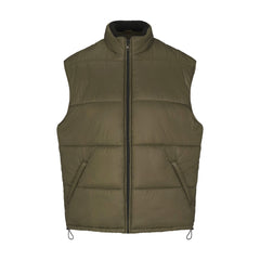 LIGHTWEIGHT PUFFER OVERSIZED VEST | OLIVE