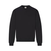 FLEECE LOUNGE MENS RELAXED HIGH CREWNECK | WASHED ONYX