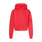 COTTON FLEECE CLASSIC HOODIE | WASHED RED