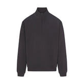JERSEY LOUNGE MENS RELAXED QUARTER ZIP PULLOVER | ASH