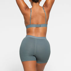 COTTON RIB BOXER | KYANITE