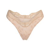 FITS EVERYBODY LACE DIPPED THONG | MICA SKETCHED HEARTS
