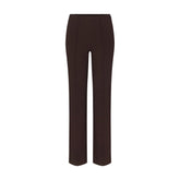 THE ESSENTIAL COLLECTION HIGH-WAISTED PINTUCK STRAIGHT PANT | ESPRESSO