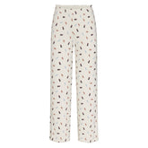 LOGO POINTELLE STRAIGHT LEG PANT | MARBLE TOSSED BUNNY