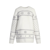COZY LIGHT CREWNECK PULLOVER | MARBLE HEART FAIR ISLE