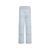 COZY LIGHT PANT | ZEN BLUE HEART FAIR ISLE