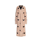 COZY KNIT UNISEX ROBE | MICA SPACED HEARTS