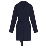 SKIMS SLEEP SHORT ROBE | NAVY