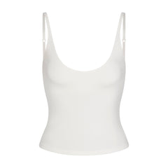 SMOOTH LAYERS SCOOP NECK CAMI | EGRET