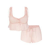 SKIMS ROMANCE BABYDOLL AND SHORT SET | MORGANITE