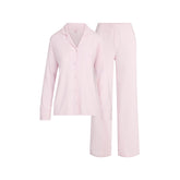 SKIMS SLEEP LONG SLEEVE BUTTON UP SET | BLOOM