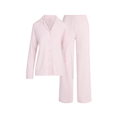 SKIMS SLEEP LONG SLEEVE BUTTON UP SET | BLOOM