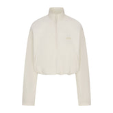 OUTDOOR FLEECE HALF ZIP PULLOVER | ECRU