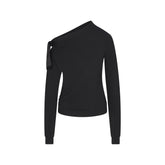 SKIMS CLOUD OFF THE SHOULDER TOP | ONYX