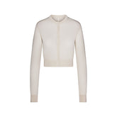 SLINKY KNIT CARDIGAN | BUFF