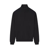 FLEECE LOUNGE MENS RELAXED QUARTER ZIP | WASHED ONYX