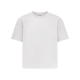 HEAVYWEIGHT COTTON MENS RELAXED CROPPED CREWNECK | CHALK
