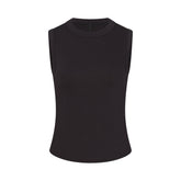 WORN IN JERSEY HIGH CREW TANK | WASHED ONYX