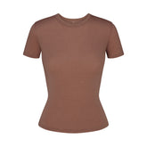 SHEER MODAL LONG T-SHIRT | SIENNA