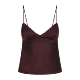 SATIN CAMI | CURRANT