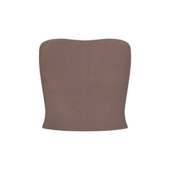 REFINED KNIT TUBE TOP | AMETHYST