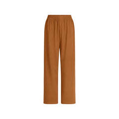 COTTON JERSEY WIDE LEG PANT | CHAI