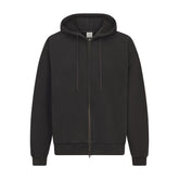 HEAVYWEIGHT FLEECE ZIP UP HOODIE | WASHED ONYX